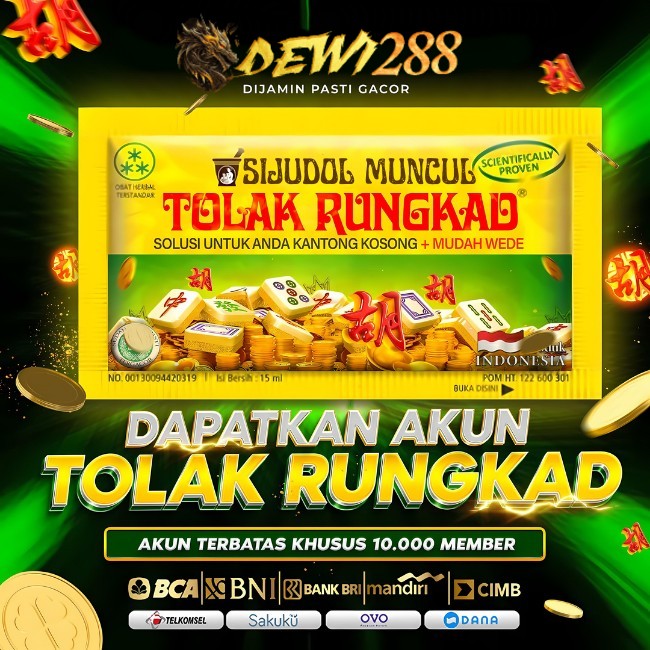 DEWI288 > Tempat Memasang Game Online Dengan Winrate Tertinggi image 1